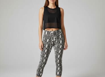 legginsy czarne nike damskie: KappAhl, Legginsy Sportowe damskie, rozmiar M — 6