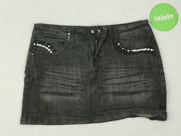 mini spódniczka czarne: Spódnica damska, rozmiar M — 2