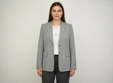 marynarki damskie plus size: Marynarka damska, rozmiar XL — 6