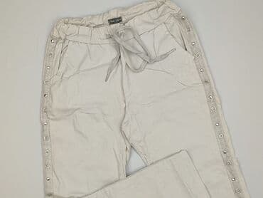 zara woskowane spodnie: Material trousers for women, size S (EU 36) — 1