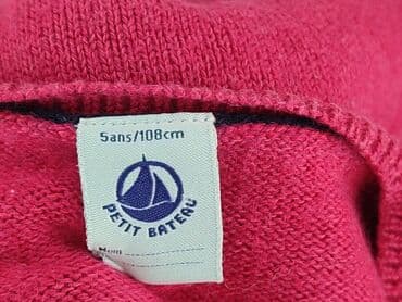 sukienki z szyfonu jedwabnego: Sweterek, Petit Bateau, 4-5 lat, 104-110 cm, stan - Bardzo dobry — 4