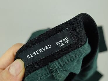 lidl swetry damskie rozpinane: Reserved, Spodnie materiałowe damskie, rozmiar L — 4