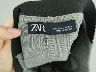 spodnie zara eleganckie: Zara, Spodnie materiałowe damskie, rozmiar S — 4