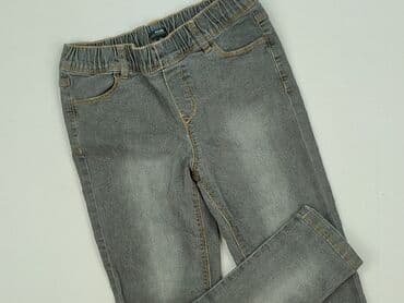 zalando stroje kąpielowe z wysokim stanem: Spodnie jeansowe, Kiabi Kids, 10 lat, 134/140, stan - Bardzo dobry — 1