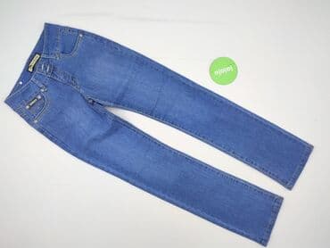 jeansy plus size wysoki stan: Jeansy damskie, rozmiar S — 2