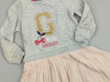 skórzana kurtka i futrzana kamizelka: Dress, Lupilu, 3-4 years, 98-104 cm, condition - Very good — 1