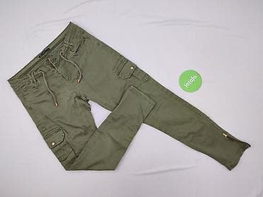 spodnie cargo jeans: Cargo, Spodnie cargo damskie, rozmiar L — 2