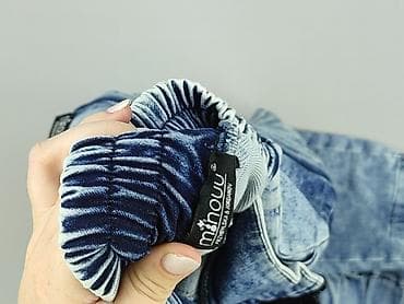 aladynki: Spodnie damskie joggery MINOUU – denimowy efekt - Model: joggery — 4