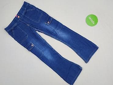 cargo spodnie: Spodnie jeansowe, 7 lat, 122, stan - Bardzo dobry — 2
