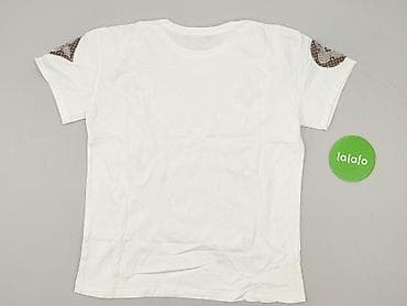 biala koszula 140: T-shirt damski, rozmiar M — 3