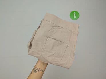 Women: Material trousers for women, size 6XL (EU 52) — 6