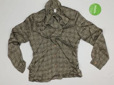 srebrna narzutka: Bluzka damska, rozmiar M — 3