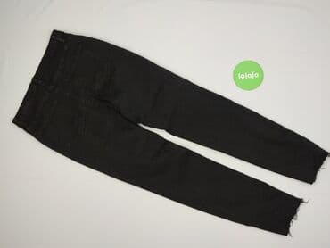 legginsy w kwiaty damskie: Jeansy damskie, M — 4