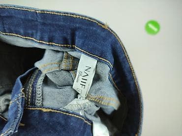 custom jeansy: Denim, Jeansy damskie, rozmiar L — 4