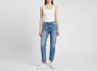 sinsay spodenki damskie jeans: Sinsay, Jeansy damskie, rozmiar 2XS — 6