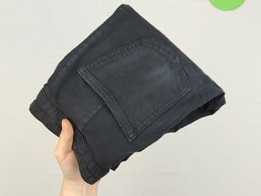 czarne jeansy z wysokim stanem: H&M, Jeansy damskie, rozmiar XS — 6