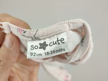 sukienka z c a: Sukienka, So cute, 1.5-2 lat, 86-92 cm, stan - Bardzo dobry — 4
