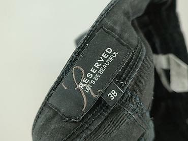 modne leginsy: Spodnie materiałowe damskie, rozmiar M — 4