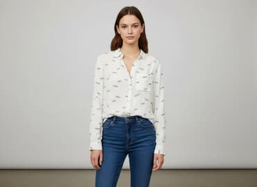 koszula new era: AJC, Koszula damska, rozmiar S — 6