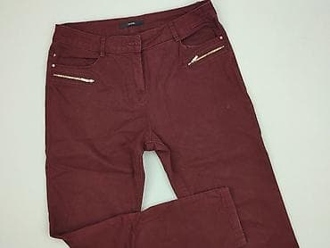 spodnie z nitami: Spodnie materiałowe damskie, rozmiar M — 1