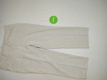spódnice z eko skóry plus size: Material trousers for women, size 6XL (EU 52) — 2