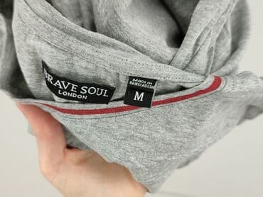 koszulka pilkarska z wlasnym imieniem: Brave Soul, Koszulka dla mężczyzn, M — 4