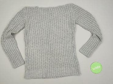 sweter szary: Sweter damski, rozmiar M — 3