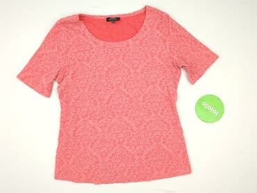 t shirty w paski reserved: Papaya, T-shirt damski, rozmiar L — 2