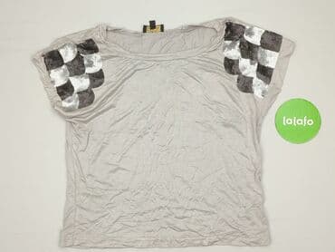 srebrne bolerko do sukienki: Bluzka damska, M — 4