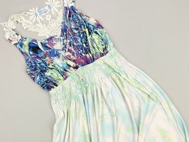 sukienki maxi na wesele niebieska: Sukienka damska, rozmiar S — 1