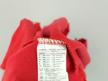 Ubrania damskie: Red, Bluzka damska, M — 4