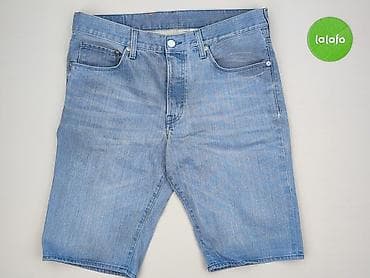 szare spodenki hm: H&M, Szorty dla mężczyzn, rozmiar L — 2