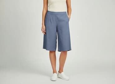 szorty damskie jeansowe przed kolano: Szorty damskie, rozmiar L — 5