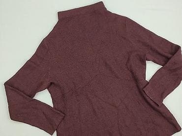 sweter bordo: Basic, Sweter damski, rozmiar M — 1