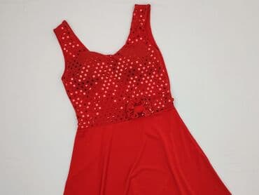 sukienki czerwone: Sukienka damska, rozmiar S — 1