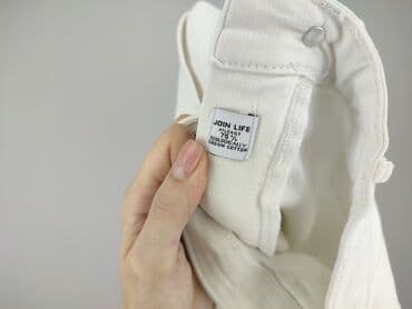 szerokie spodnie jeansowe zara: Zara, Jeansy damskie, rozmiar M — 6