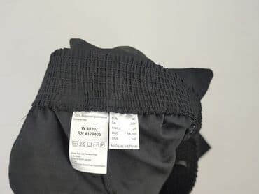 spodnie czarne damskie z niskim stanem: Spodnie materiałowe damskie — 5