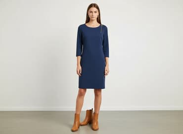 jaki kolor rajstop do granatowej sukienki: Vila, Sukienka damska, rozmiar XS — 6