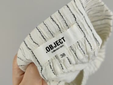 krótkie spodenki z szerokimi nogawkami: Object, Szorty damskie, rozmiar M — 4