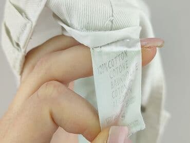 biale buty skarpetkowe: Spodnie 3/4 damskie, rozmiar S — 6