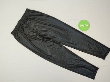 legginsy ciążowe skórzane: Legginsy Ze skóry ekologicznej damskie, rozmiar S — 3