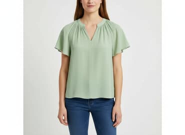 lawendowa bluzki damskie: H&M, Bluzka damska, rozmiar M — 7