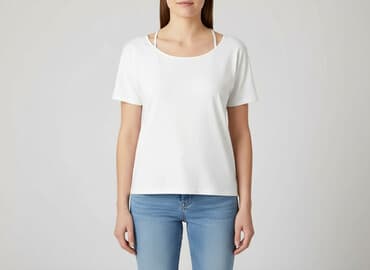 la mania białe t shirty: Janina, Women`s T-shirt, size S — 1