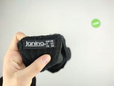tanie sukienki rozmiar 48: Janina, Bluzka damska, rozmiar 4XL — 4