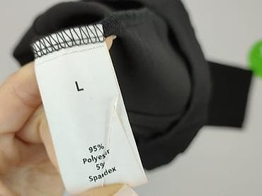plus size: Spodnie materiałowe damskie, rozmiar L — 5