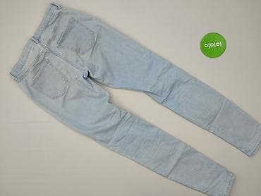biale spodenki hm: Spodnie jeansowe, H&M, 16 lat, 170, stan - Bardzo dobry — 3