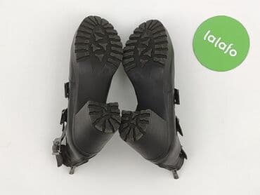 ochnik czarne klapki: Botki damskie, rozmiar 37 — 3