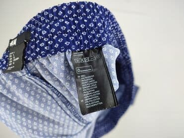 srebrny top h m: H&M, Spodnie materiałowe damskie, L — 5