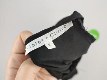 modne bluzki z bufiastymi rękawami: Violet, Bluzka damska, S — 4