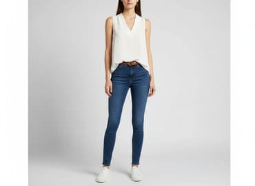 bluzka do bialego garnituru damskiego: Bluzka damska, rozmiar L — 1